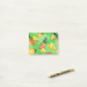 Ananaspatroon 6 post-it® notes (Op bureau)