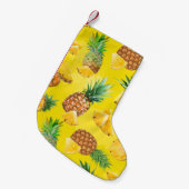 Ananaspatroon 7 kleine kerstsok (Voorkant (Hangend))