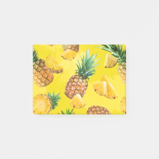 Ananaspatroon 7 post-it® notes (Voorkant)