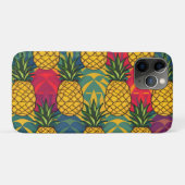 Ananaspatroon Case-Mate iPhone case (Achterkant (horizontaal))