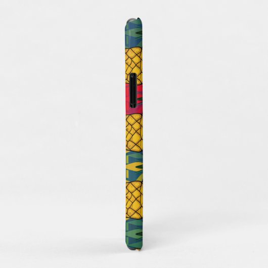 Ananaspatroon Case-Mate iPhone case (Achterkant/rechts)