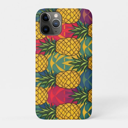 Ananaspatroon Case-Mate iPhone case (Achterkant)
