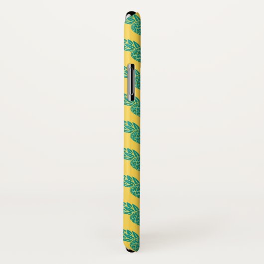 Ananaspatroon Case-Mate iPhone Case (Achterkant / rechts)