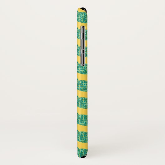 Ananaspatroon Case-Mate iPhone Case (Achterkant/links)