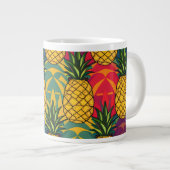 Ananaspatroon grote koffiekop (Voorkant rechts)