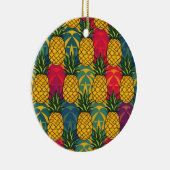 Ananaspatroon keramisch ornament (Rechts)