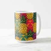 Ananaspatroon koffiemok (Voorkant rechts)