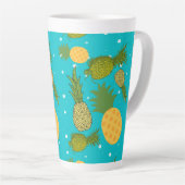 ananaspatroon latte mok (Rechterhoek)