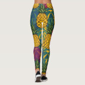 Ananaspatroon leggings (Achterkant)