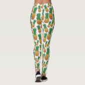 Ananaspatroon leggings (Achterkant)