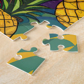 Ananaspatroon legpuzzel (Zijkant)