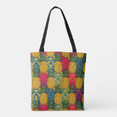 Ananaspatroon tote bag (Achterkant)