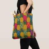 Ananaspatroon tote bag (Dichtbij)