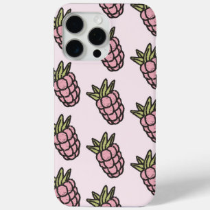 Ananaspatroon Y2K Retro Funky iPhone 15 Pro Max Hoesje