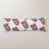 Ananaspatroon Y2K Retro Funky Lichaamskussen (Achterkant)