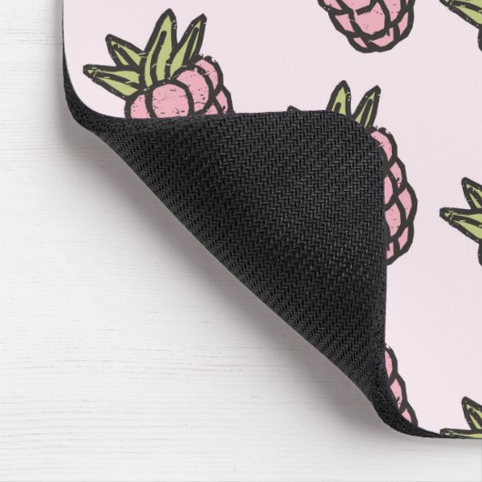 Ananaspatroon Y2K Retro Funky Muismat (Hoek)