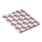 Ananaspatroon Y2K Retro Funky Notitieblok (Schuin)