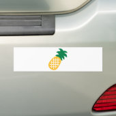 Ananassap Bumpersticker (Op auto)
