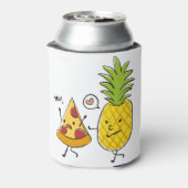 ananassap pizza blikjeskoeler (Blikje Achterkant)