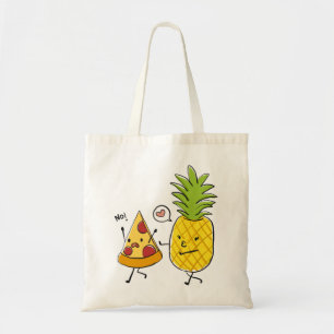 ananassap pizza tote bag