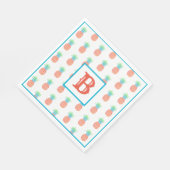 Ananassapier Napkin Servet (Hoek)