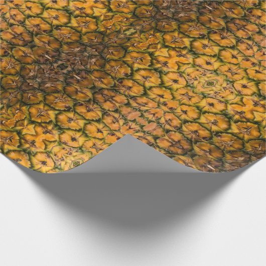 Ananasschil textuur cadeaupapier (Hoek)