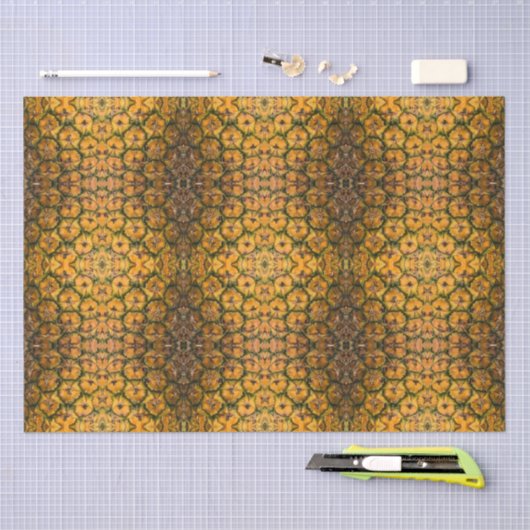 Ananasschil textuur tissuepapier (Craft)