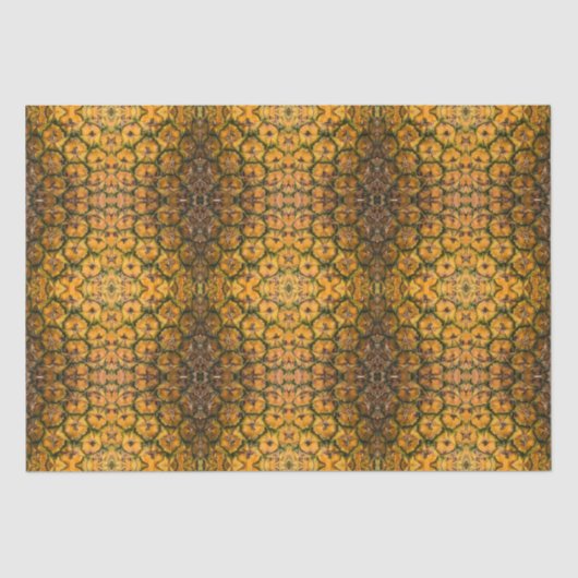 Ananasschil textuur tissuepapier (Voorkant)