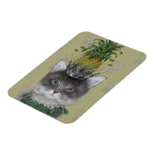 ananassekat magneet (Linkerzijde)