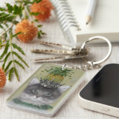 ananassekat sleutelhanger (Voorkant Rechts)