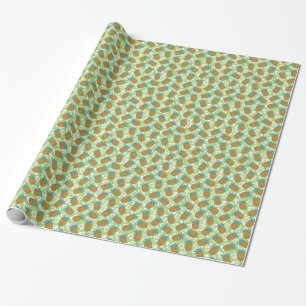 ananassen cadeaupapier