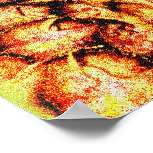 "Ananassen" Cute Photo. Bestel nu Poster (Hoek)