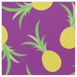Ananassen Fruit Tropisch Kind Schattig Stof