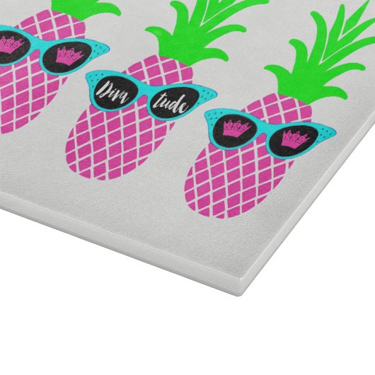 ananassen met "DIVAtude" en Tiaras Snijplank (Hoek)