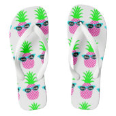 ananassen met "DIVAtude" Teenslippers (Voetbed)