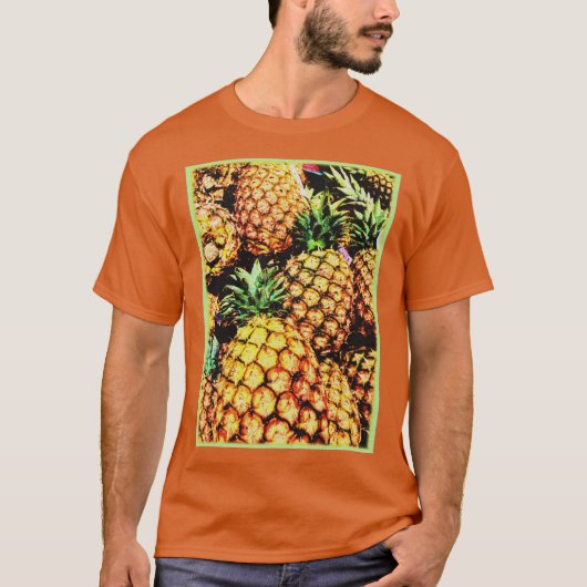"Ananassen" Mooie Foto. Nu Kopen T-shirt (Voorkant)