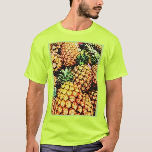 "Ananassen" Mooie Foto. Nu Kopen T-shirt (Voorkant)