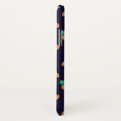 ananassen op de marine Case-Mate iPhone case (Achterkant / rechts)