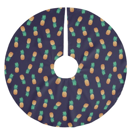 ananassen op de marine kerstboom rok (Voorkant)