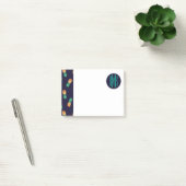 ananassen op de marine | Monogram Post-it® Notes (Kantoor)