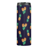 ananassen op de marine | Monogram Thermosbeker (Achterkant)