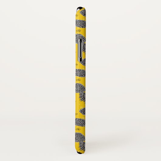 ananassen op goud Case-Mate iPhone case (Achterkant / rechts)