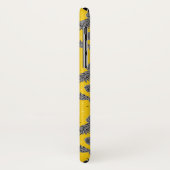 ananassen op goud Case-Mate iPhone case (Achterkant/links)