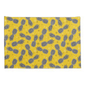 ananassen op goud kussensloop (Achterkant-Rechts)