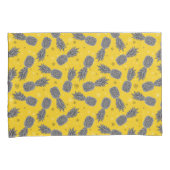 ananassen op goud kussensloop (Voorkant-Rechts)