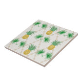 ananassen, retro tegeltje (Zijkant)