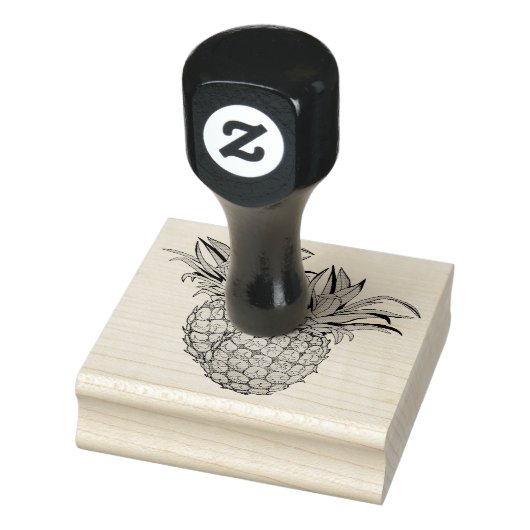 Ananassen Rubber Stamp Rubberstempel (Stempel)