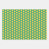 Ananassen, strips en Stippen Reeks verpakkingspapi Inpakpapier Vel (Voorkant 2)