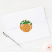 ananassen ticker ronde sticker (Envelop)