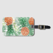 ananassen, zoete koppels, vruchten bagagelabel (Voorkant (horizontaal))